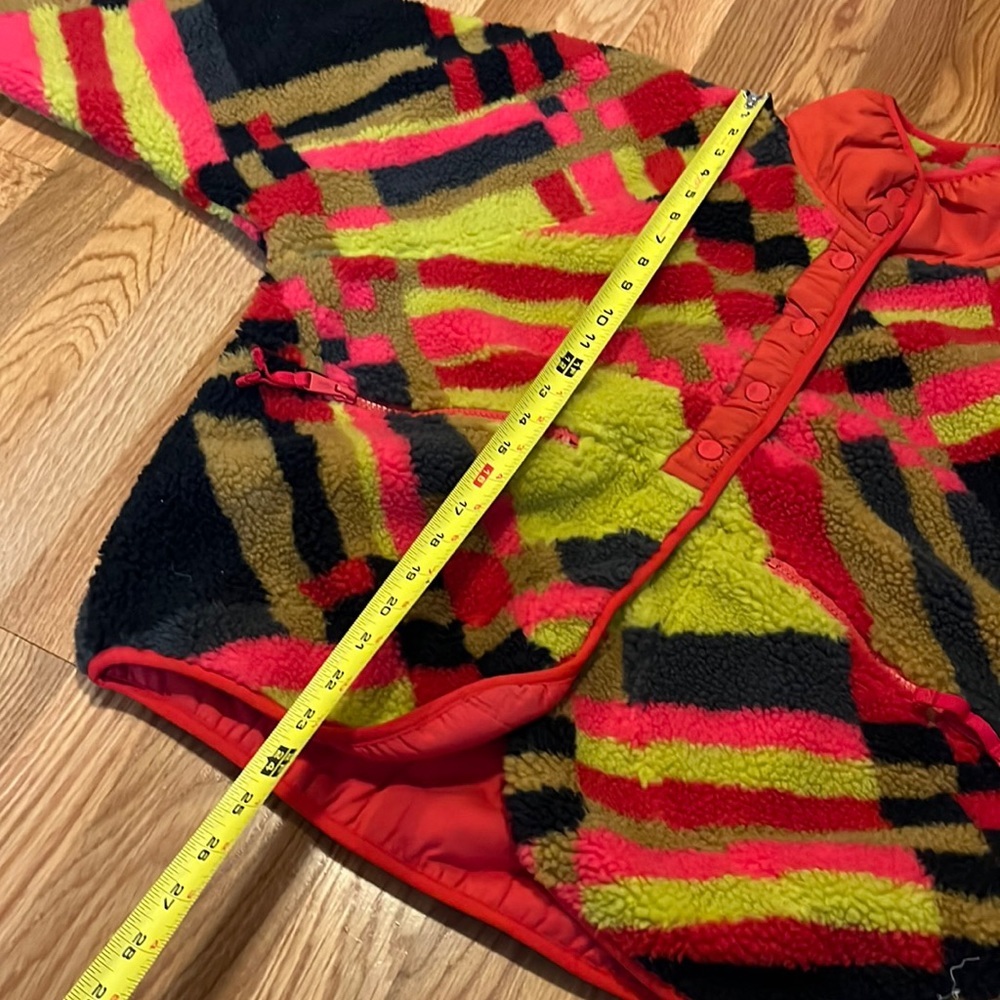 NWT Free People Movement Hit The Slopes Printed Fleece Jacket Medium - Picture 7 of 14